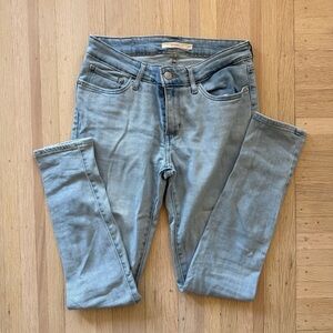 Levi's Light Blue Skinny Jeans for Women